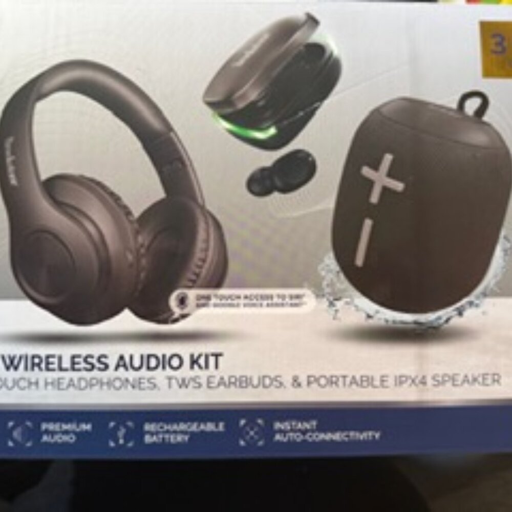 Brookstone Triple Wireless Audio Kit